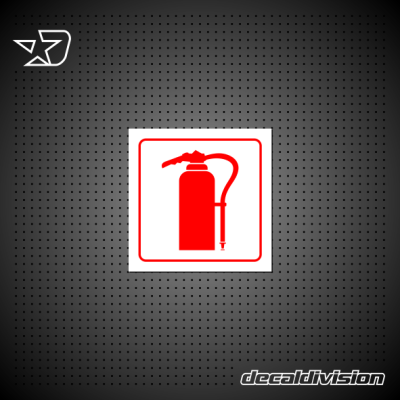 FB-2 Fire Extinguisher Safety Sign